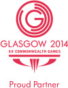 Proud partner of the Glasgow 2014 Commonwealth Games