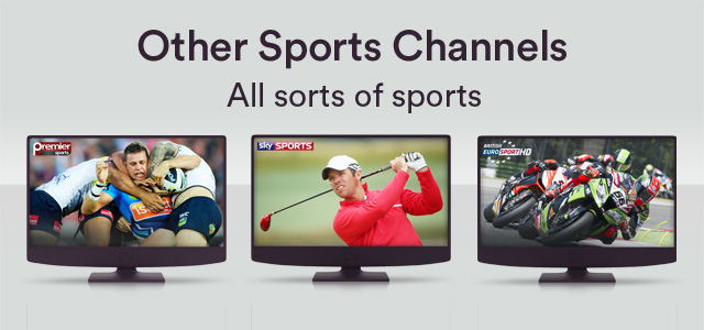 Live sport & sports TV packages | Digital TV | Virgin Media