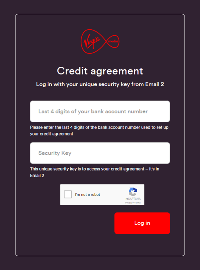 Does Virgin Media check credit?